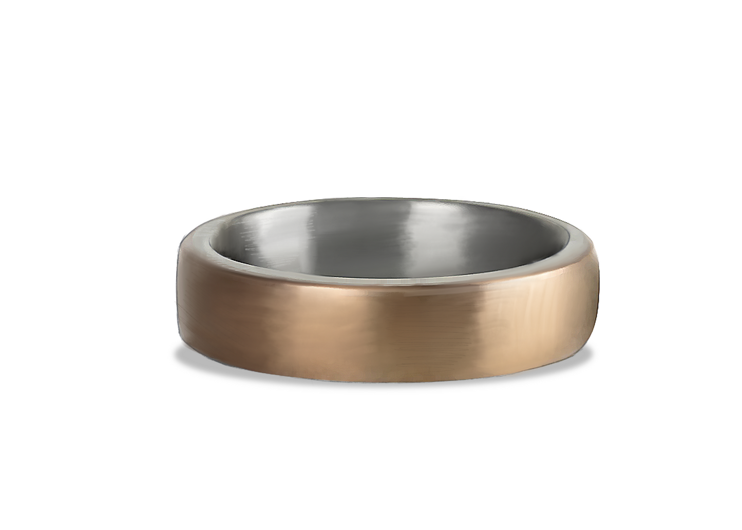 Classic 'Wilde' Bronze x Titanium Ring