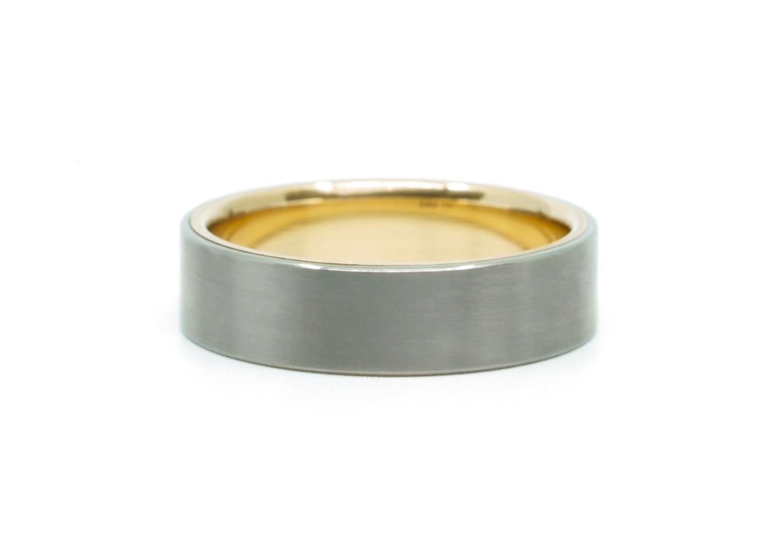 Ring Titanium Gold Color For selling Men