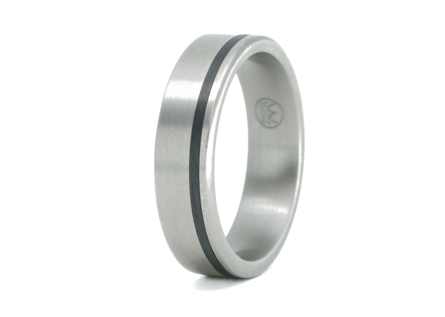 The 'Senna' Titanium x Carbon Fiber Ring