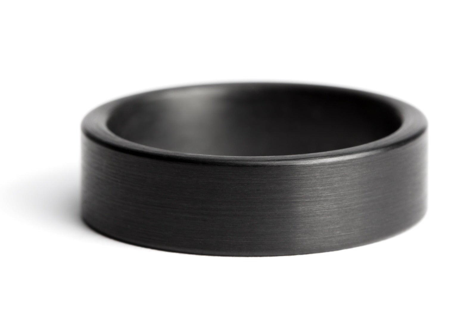 The Taro Black Tungsten Ring