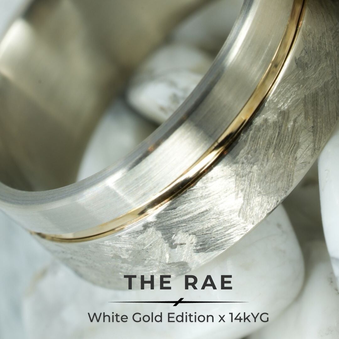 X225 Custom: Tantalum 'Rae' Couples Set Rings 